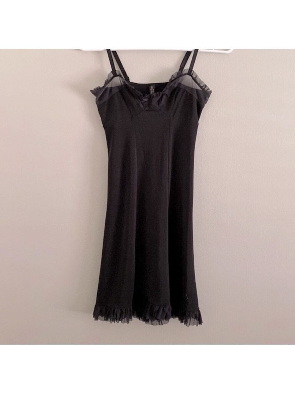 Y2K vintage Victoria’s Secret sexy little thing black mini dress